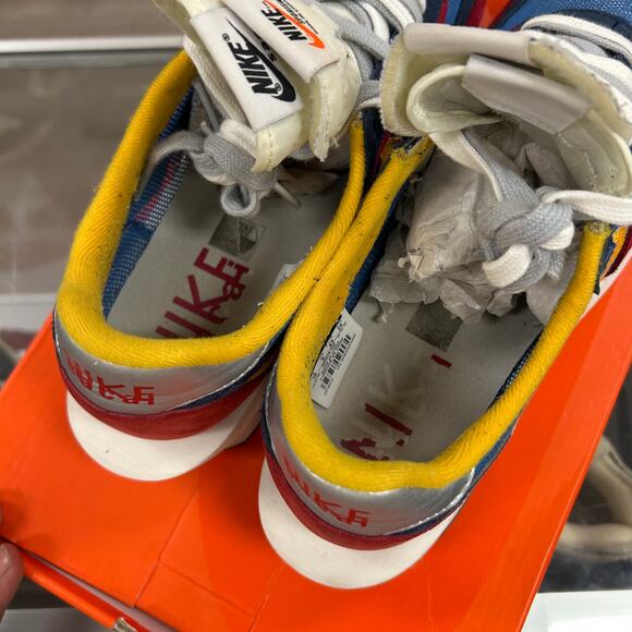 Nike LD Waffle sacai Varsity Blue size 10 Pre-Owned - Picture 6 of 9
